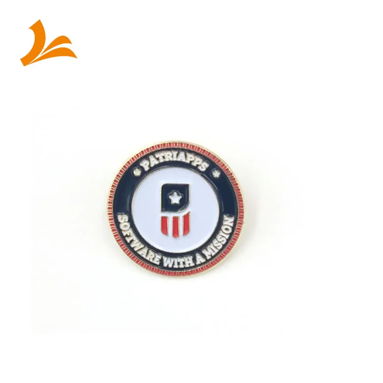 High Quality Custom Sean Hannity Gold Plated Metal Soft Enamel Lapel