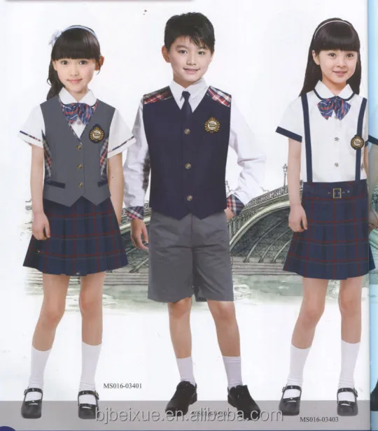 School Uniforms Blazer And Vest,Grey Knitting Tank Tops School Uniforms ...