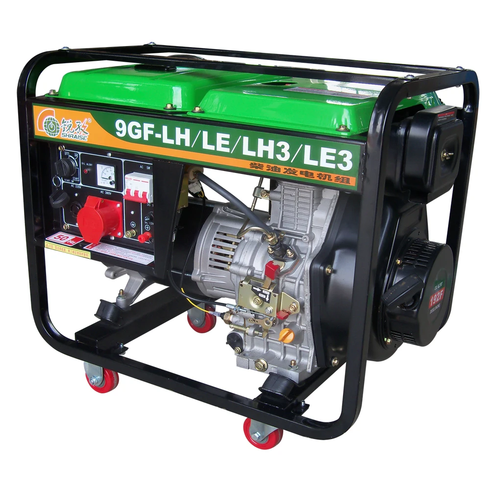 Customized Direct Sales 7.2kw 8kw 9Kva 10kva 9GF Portable  Silent Diesel Generator for Sale