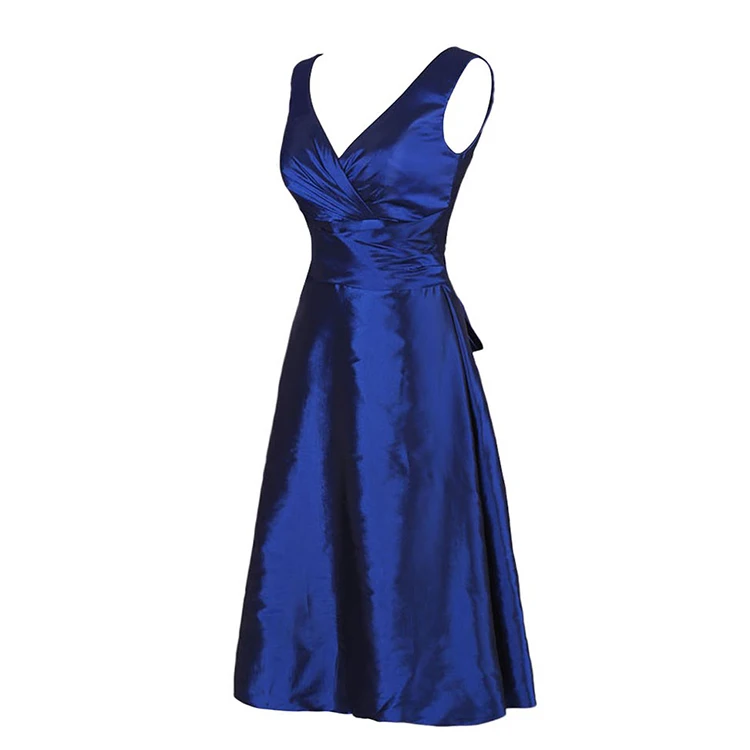Evening,Taffeta Evening Dinner Dress 