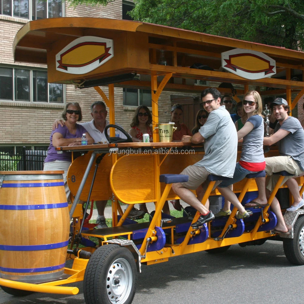 Good Quality And Price Of Mobile Bar Beer Bike With Factory Direct Sale ...