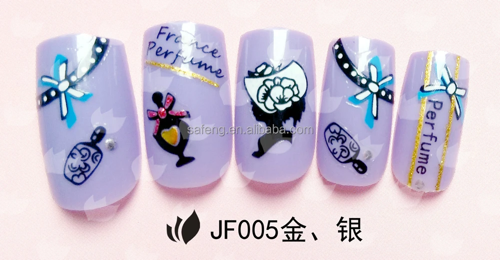 Ejiubas 12 Pcs 24 Diffe Designs Easy Nail Art Vinyls Aliexpress Ophir 200 Designs Airbrush Nail Art Stencil 20 Template Sheets Kit Air Brush Paint Fashion Stickers Nails Tools Jfh11 From