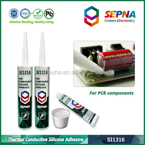 Si1316 One Part Silicone Sealant For Led Pcb Microwave Electronics