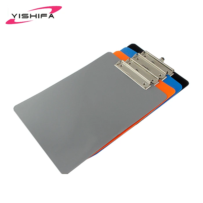 China Manufacture Custom Printed Plastic Clip Folder A4 Clip File