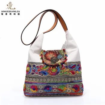 High Quality Ethnic Women Handbags Colorful Cross Lines Bag Wayuu Mochila Handbag Product On
