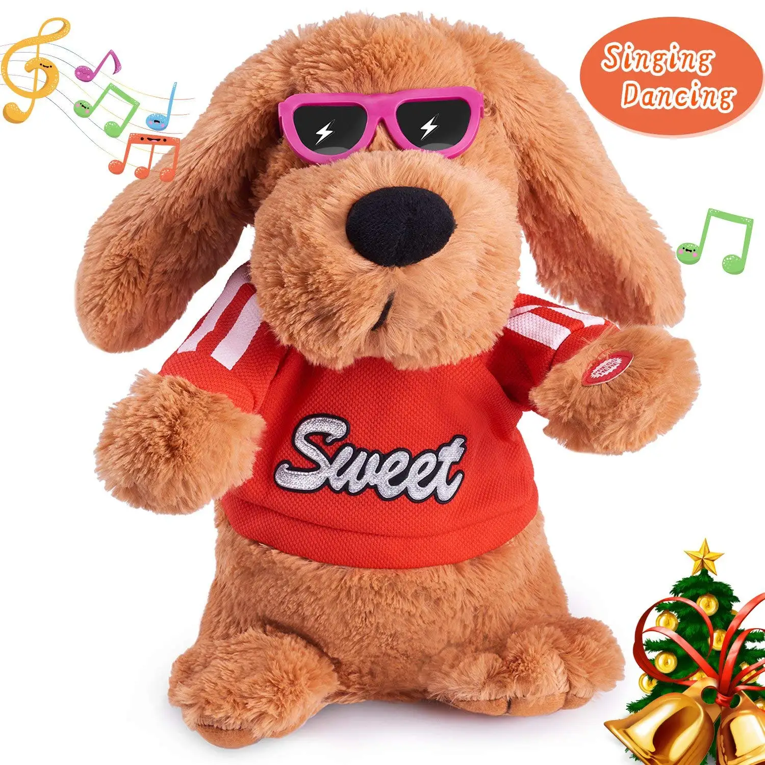 my little puppy animated clap your hands singing plush puppy toy