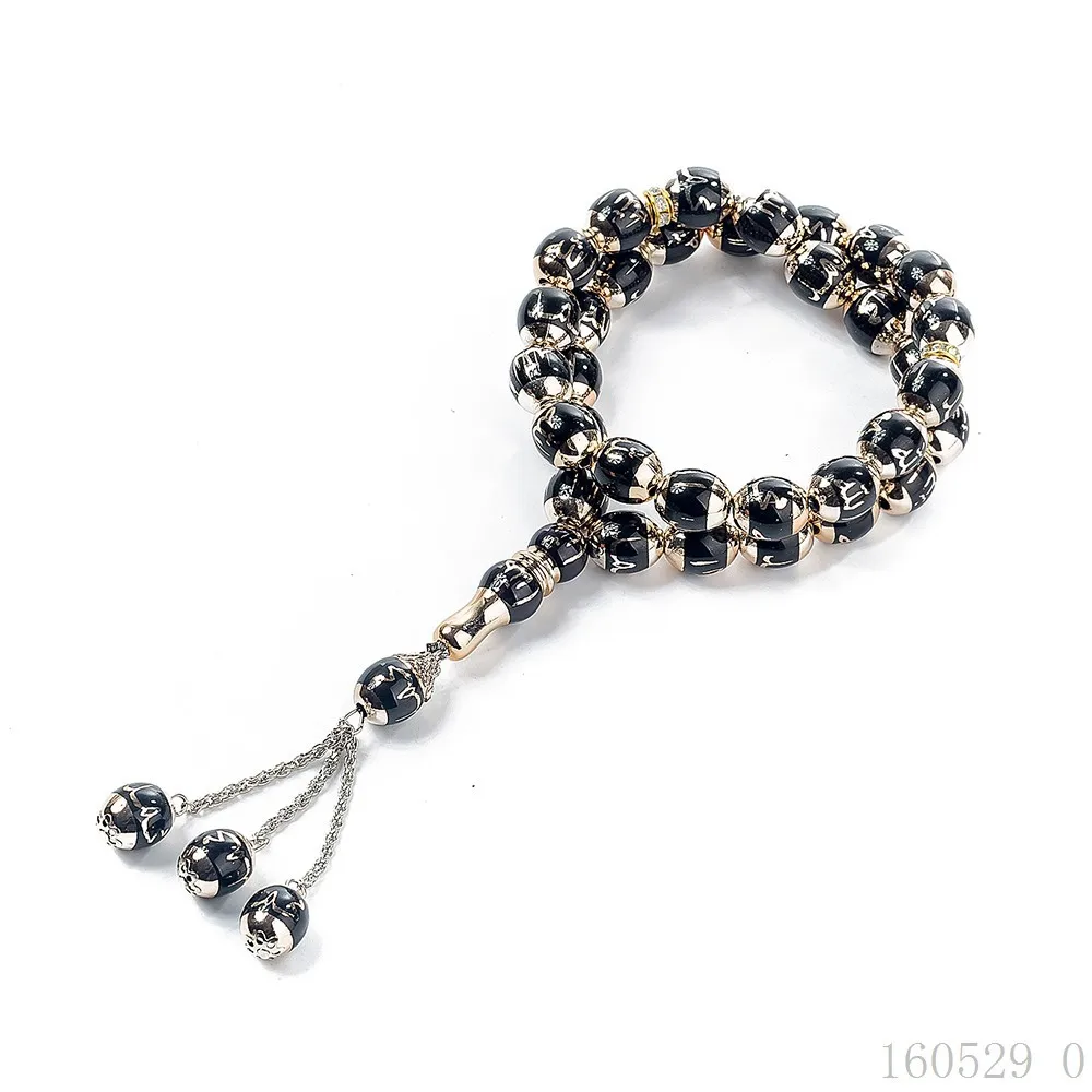 Yiwu Wholesale Islamic Prayer Muslim Glass Tasbih Tasbeeh Beads For