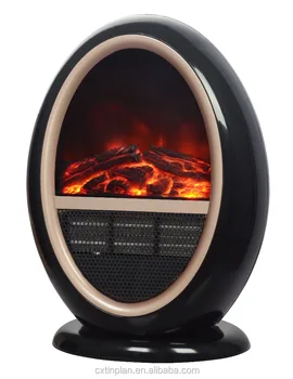 2016 New Design Decorative Round Ball Electric Fireplace With Rock