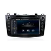 Quad core 8 inch two din car dvd player car navigation for new mazda 3 from 2011-now