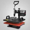 5 in 1 Heat Press Machine Swing Away Digital Sublimation T-shirt Mug Plate Hat