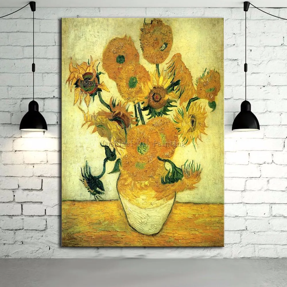 Bunga Matahari Vincent Van Gogh Lukisan Sunflowers Van Gogh Di