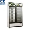 Double Door Upright Flowers Display Showcase /Refrigerators