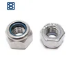 Haiyan bafang hard DIN985 alloy steel hex nylon insert lock nut