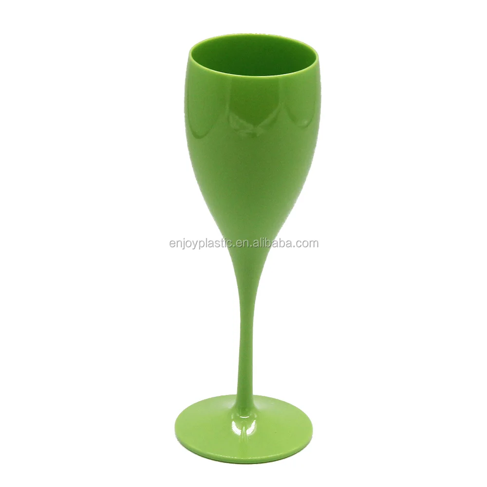 5.5oz Premium Quality Promotional Customized Plastic Champagne Flutes