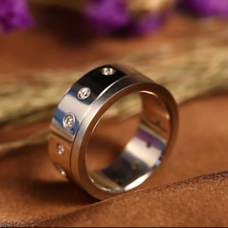 product-BEYALY-Nice Mens Stone Ring, Jewelry Fashion Ring Finger Ring Photo, Rose Gold Napkin Ring-i