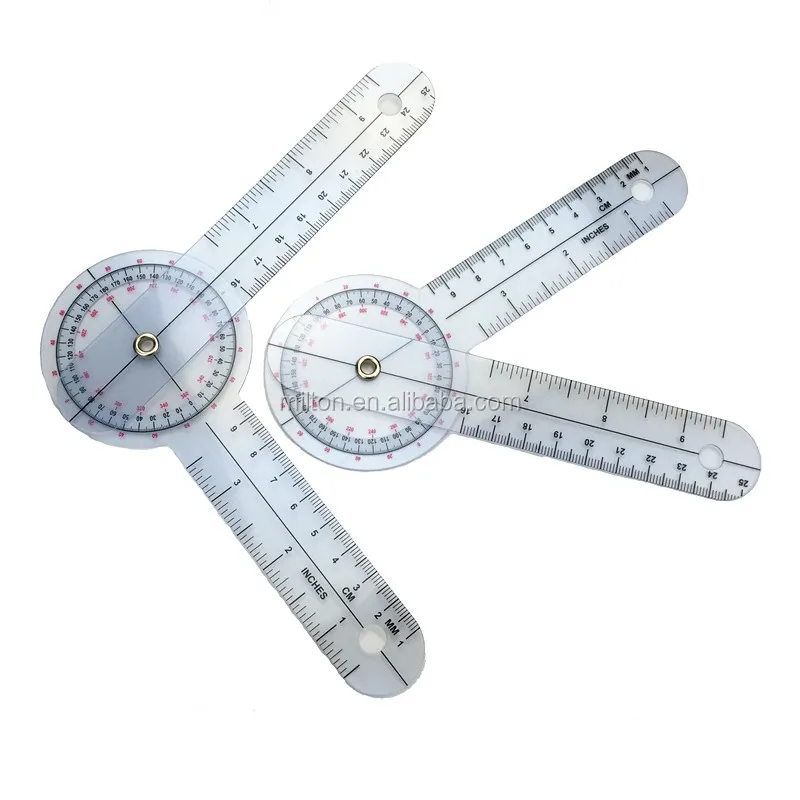 6inch goniometer protractor medical ruler angle ruler