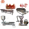 Commercial Chilli Paste Grinding Production Line Pepper Sauce Making Machine