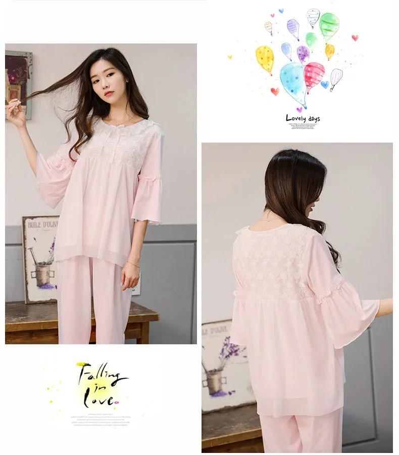 Wholesale Pajama Sets Halfsleeve Arabic Sleepwear For Muslim Women