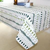 Custom High quality square Champagne Linen tablecloth wedding Table cloth