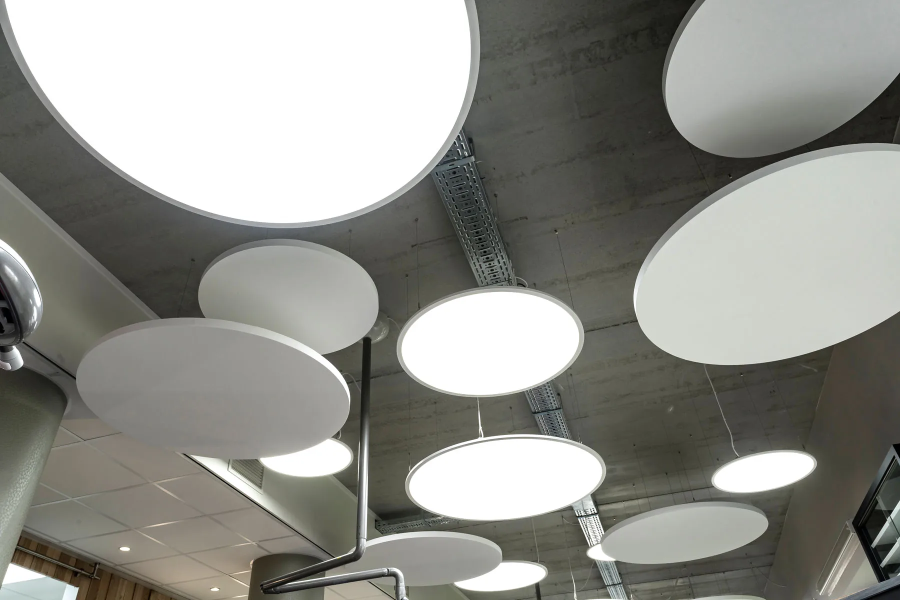 Used in offices dinning room led home lighting 1200mm slim round led panel ceiling light