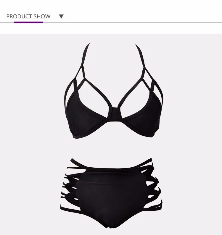 Elastic String Bikini Swimwear main image 1