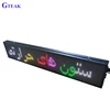 multi-language programmable running message text led display board