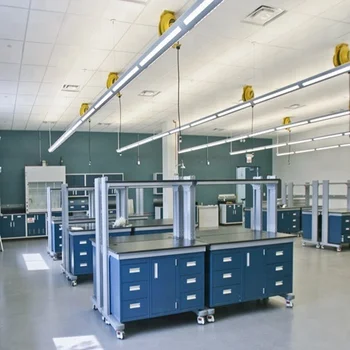 Biology Laboratory Island Work Bench Island Bench Working Table