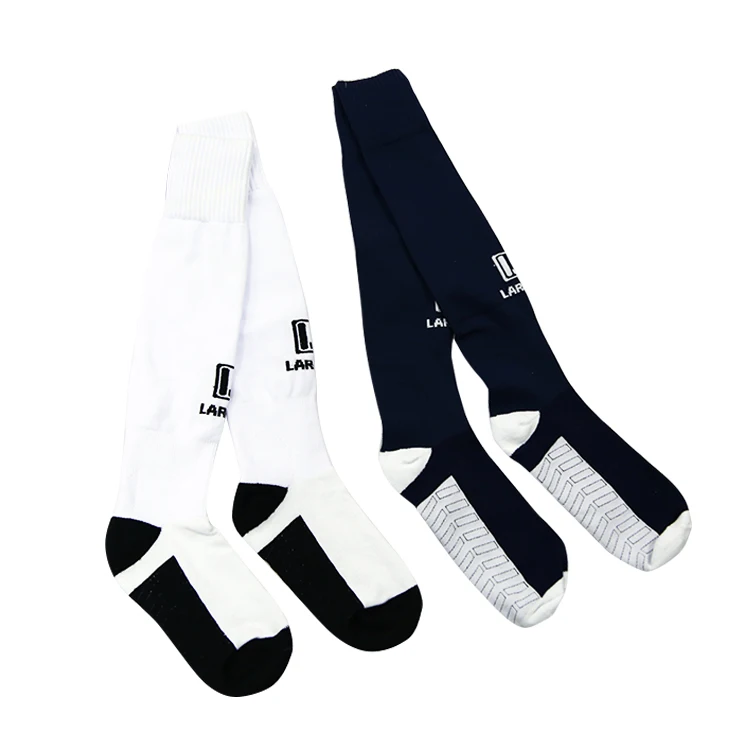 High Quality Low Price Custom Logo Sport Soccer Socks High Knee Team