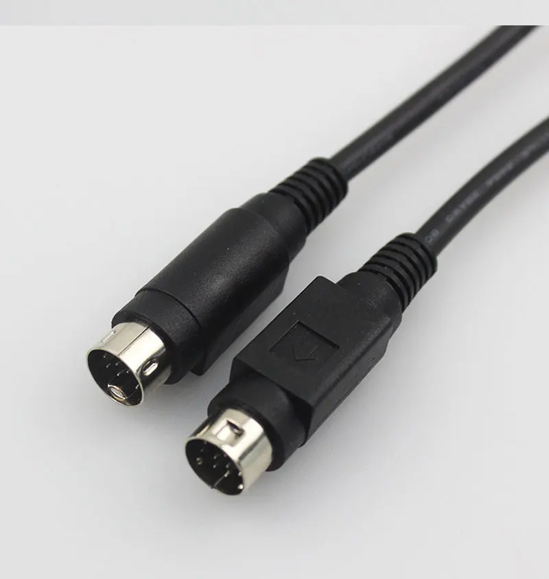 10ft Mini DIN 8-Pin M//M Male to Male Beige MD8 8 MiniDIN MDIN8 Cable