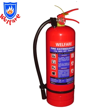 Iso Approval 5kg Abc Dry Powder Fire Extinguisher - Buy 5kg Dry Powder ...