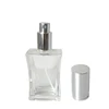 30ml 50ml 100ml perfume packaging vintage sprayed frosted glass bottles