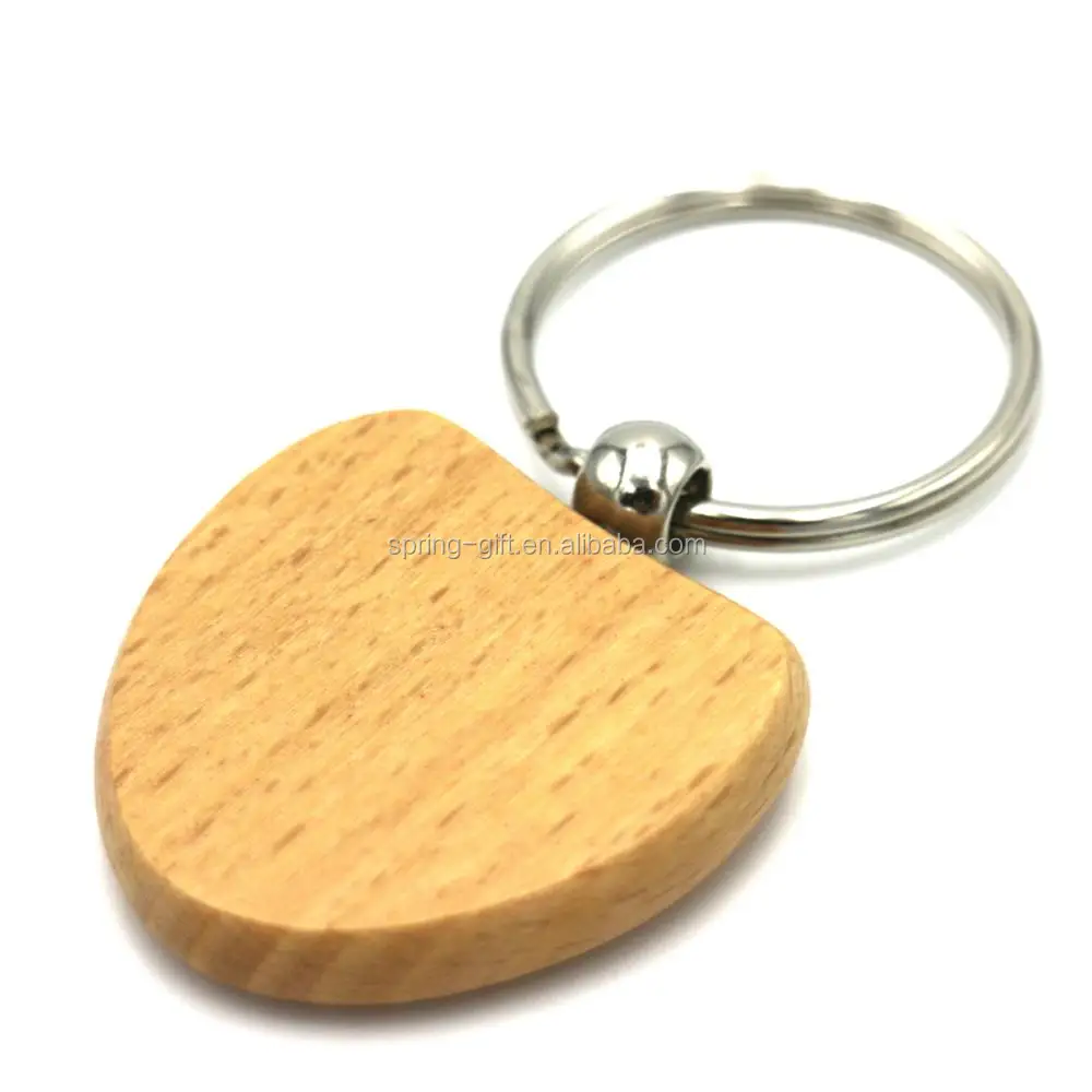 Llavero De Madera Promocional,Llavero De Madera En Blanco Con Logotipo