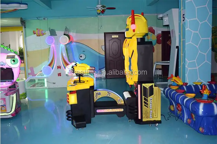 Indoor game center coin operated arcade kids laser gun shooting game machine