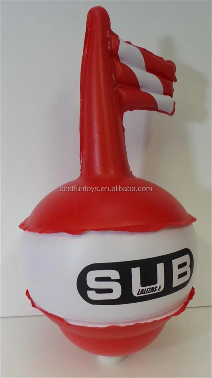 Custom Inflatable Diver Down Safe Dive Mark Buoy Round Inflatable Diver