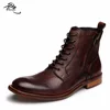 Made in China cheap global warm men boots ankle Roman boots for men handsome men shoes
