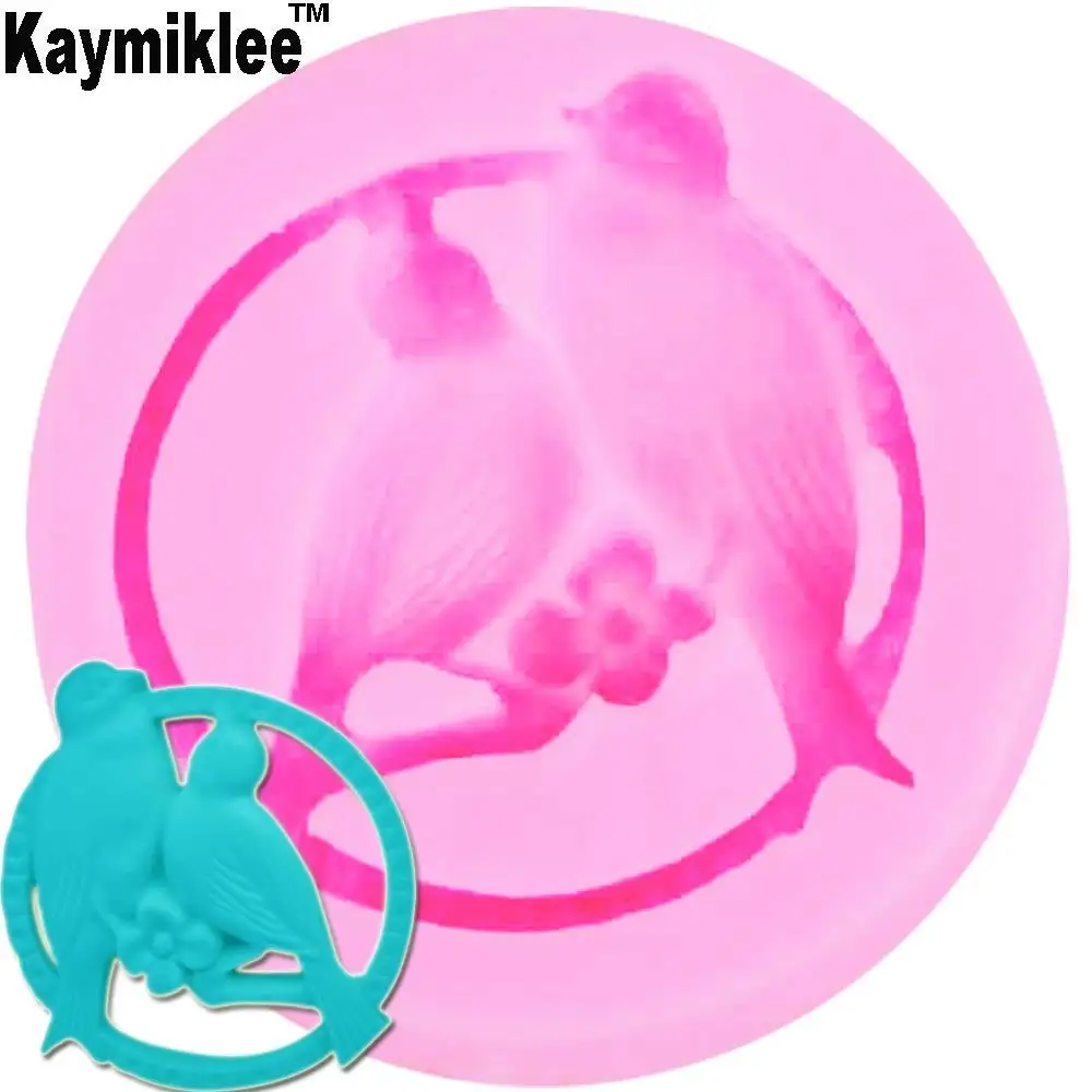 M514 Hot sales Birds silicone mold Fondant Cake Decorating Tools Silicone Soap Mold Silicone Cake Mold NEW PRODUCT
