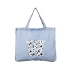Custom Logo Utility Denim Tote Bag