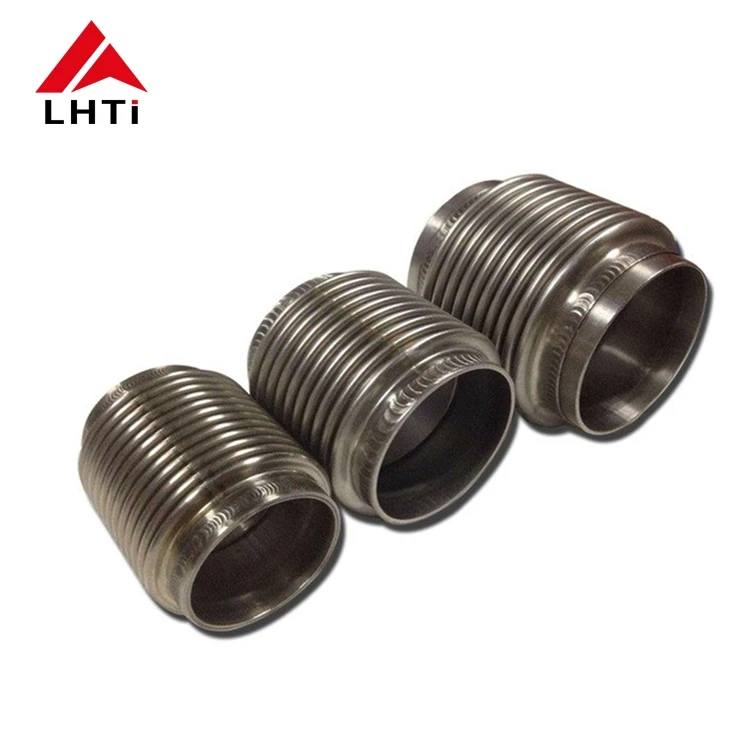 3inch titanium Flex bellow tube Pipe price in stock