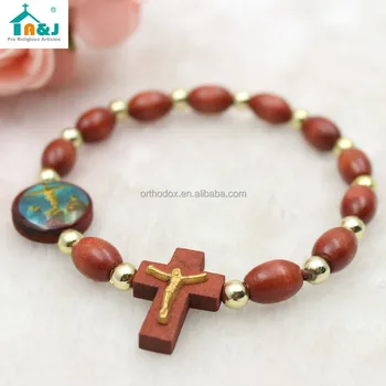 Catholic Wooden Rosary Bracelet Product On Alibaba Catholic Wooden Rosary Bracelet Product On Alibaba