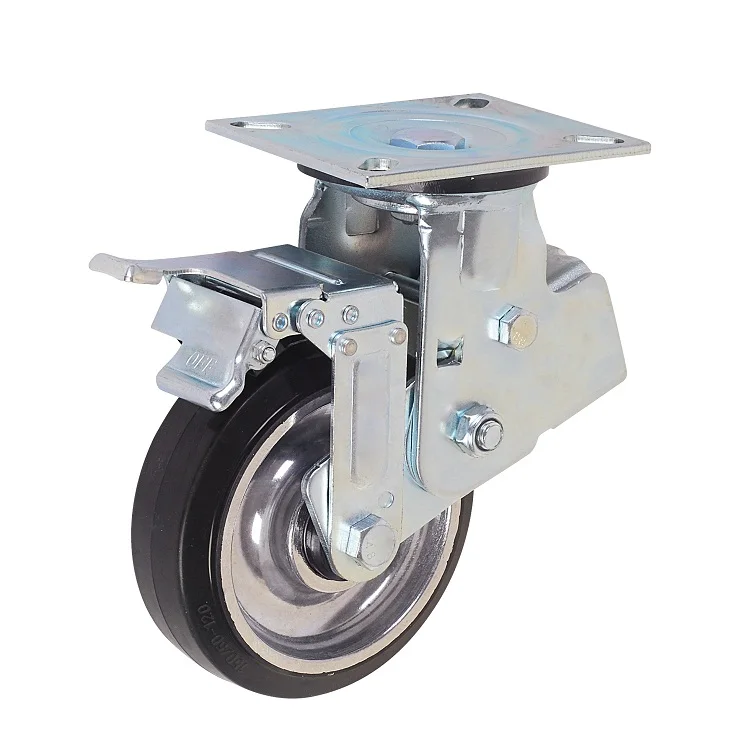 Wholesale Heavy Duty Rubber Shock Absorber Spring Caster Wheel - Buy ...
