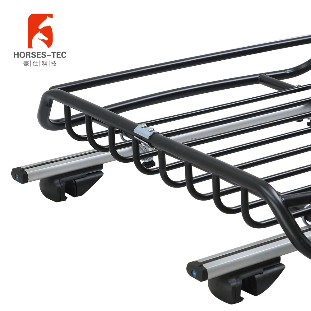 Hot sale universal customized heavy duty car roof luggage carrier car roof basket rack