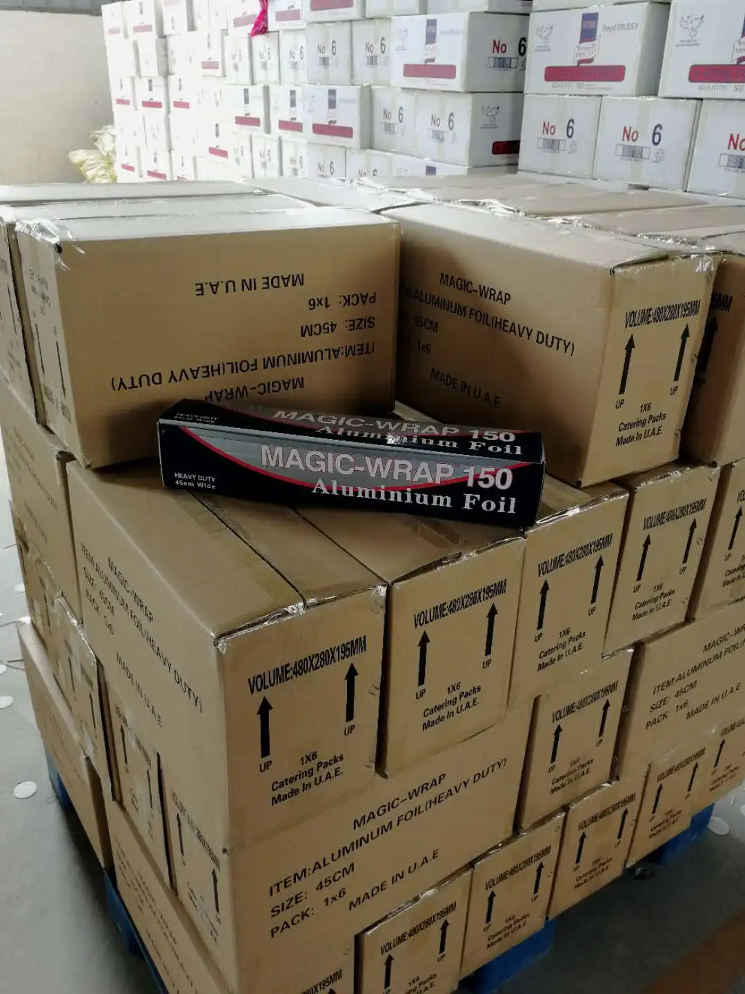 aluminum foil wrapping paper
