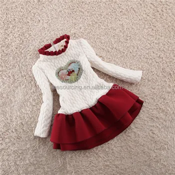 party wear winter dresses for baby girl