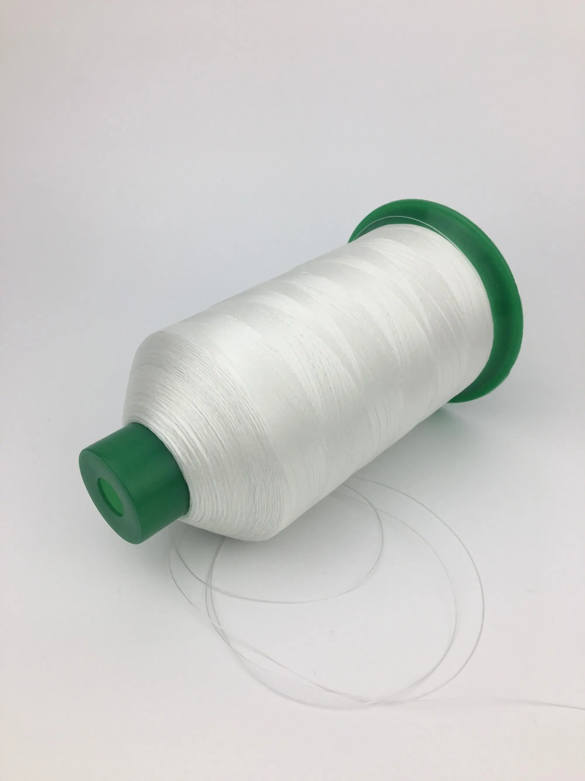 CQ Top quality raw white bonded nylon thread for sewing