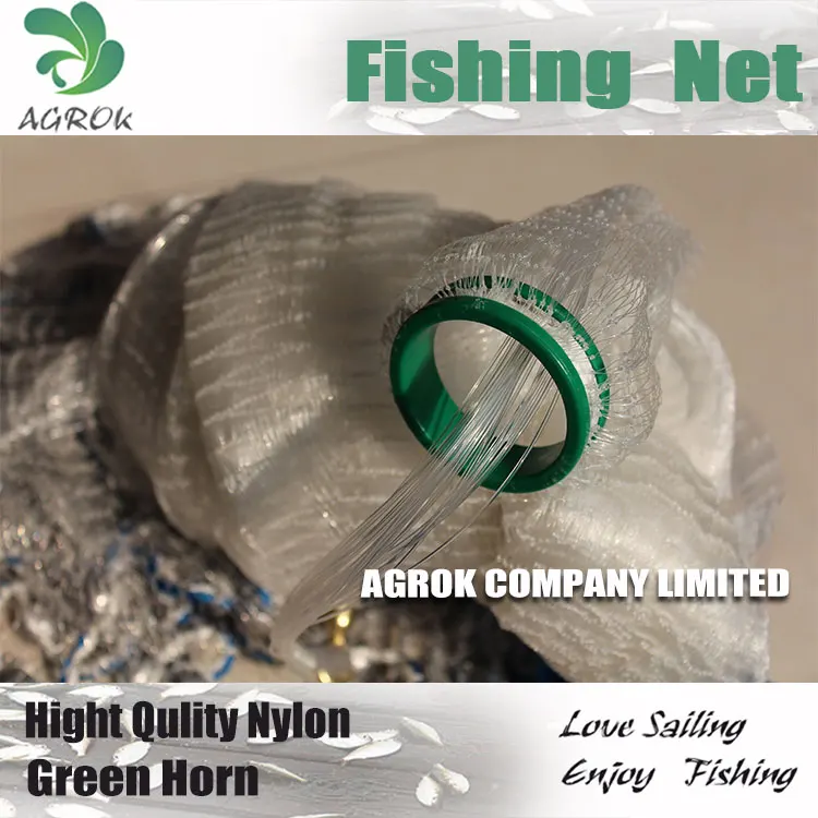 Nylon Fishing Net Mesh Size3/8" 1.3ib/ft 1.6ib/ft American Style Cast Net Buy Lead Sinkers