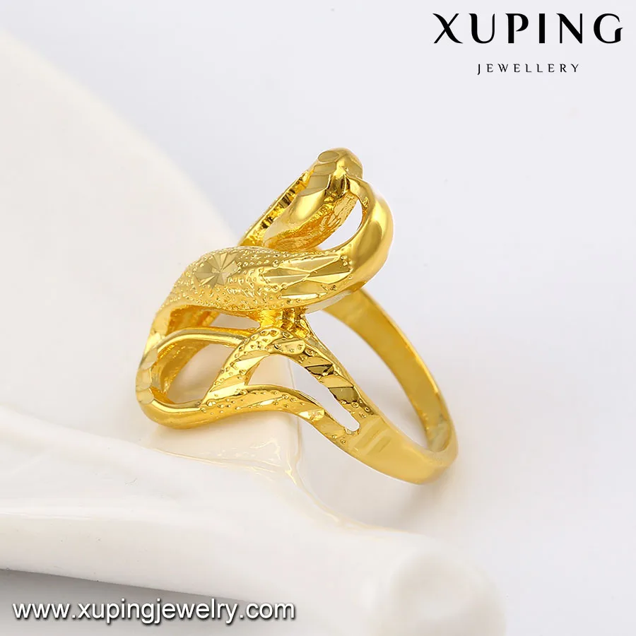 13772 Xuping Jewelry Imitation Jewellery 3 Gram Gold Ring For Girls ...