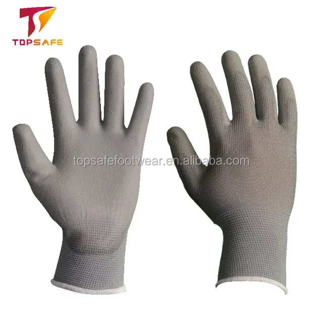 gray safety glove