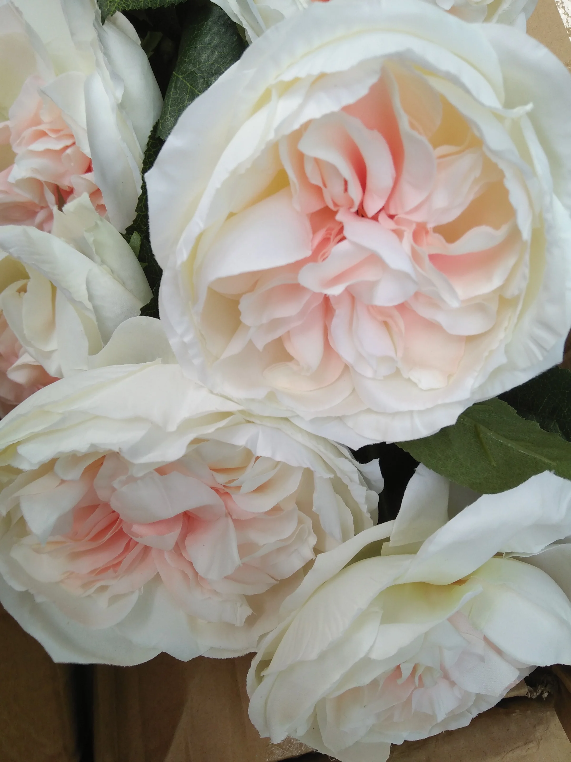 Wholesale Long Stem Silk Artificial Austin David Roses For Wedding