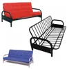 Foldable Iron Futon Double Sofa Bed With Metal Frame Y