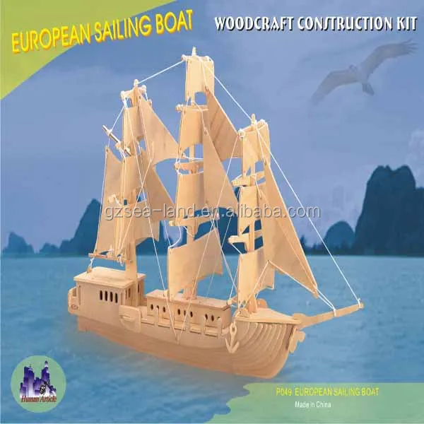 woodcraft construction kit sailing ship instructions